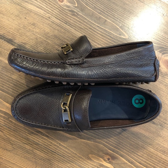 Cole Haan leather driving shoe loafers never worn - Picture 3 of 4